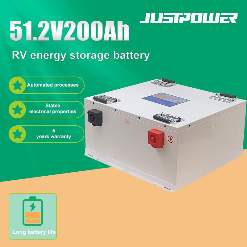 Waterproof Deep Cycle 10kwh 48V 200ah Lithium LiFePO4 Battery for Camper RV/Yacht/Boats/Golf Cart