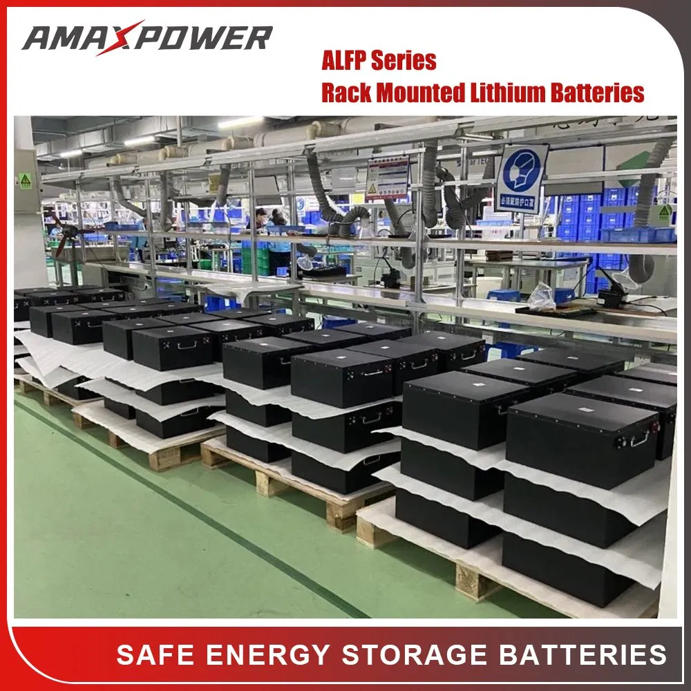 Competitive Price LiFePO4 Cell 48V/51.2V Generation off-Grid Renewable Solar Power Station Rack Mount Lithium Battery for Low-Speed Vehicles/Forklifts Use