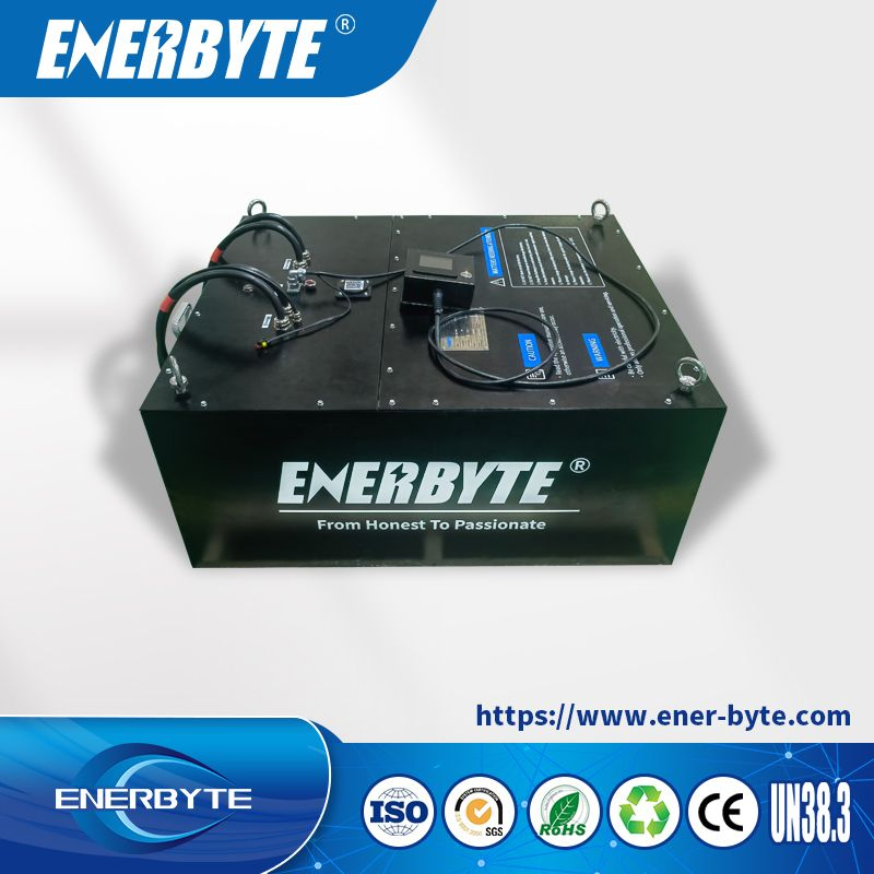 Enerbyte 80V/612ah Lithium /Li-ion /LiFePO4 /Rechargeable Battery for Forklift with CE UL Un38.3 IP65 ISO