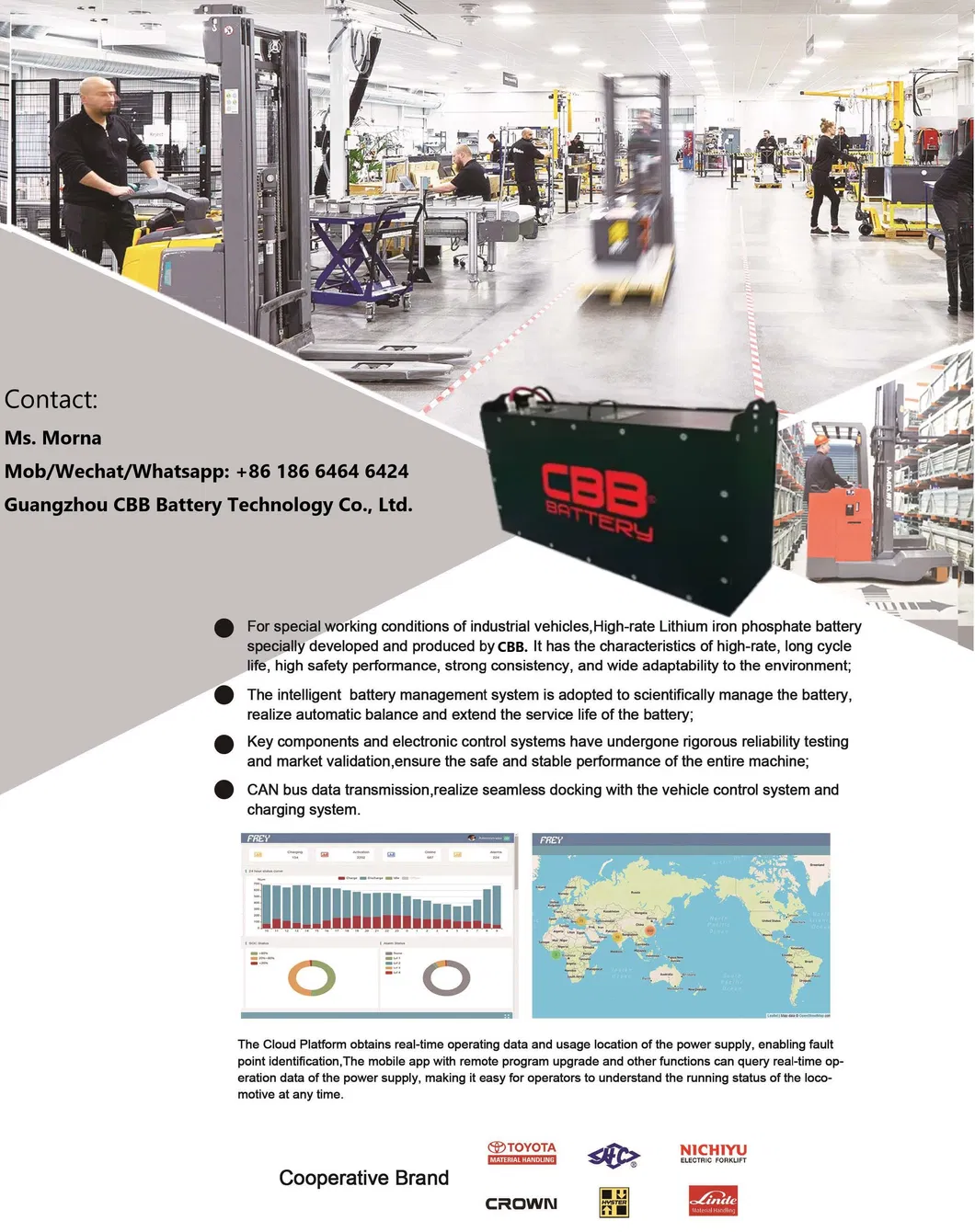 Lithium Ion Forklift Battery