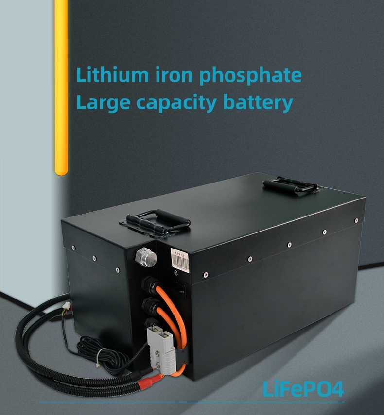 48V 60V 72V Lithium Golf Carts EV E-Bike Battery 50ah LiFePO4 Battery Electric Motorcycles Lithium Batteries