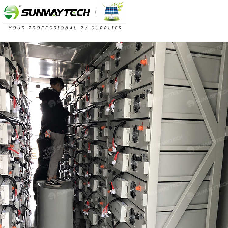 48V 51.2V 106ah Stacked Battery Pack Sunway Lithium Battery 20kwh 30kwh for High Voltage Energy Storage System