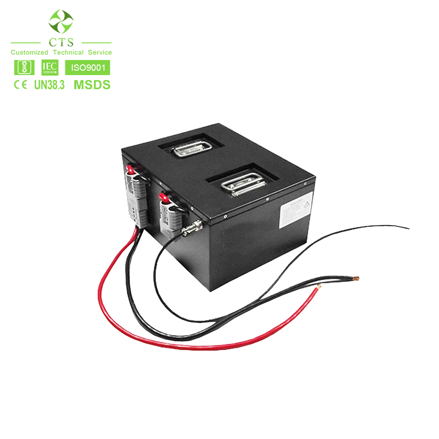 Electric Forklift Battery 48V 72V 100ah 150ah 200ah Deep Cycle LiFePO4 Battery Pack for Agv/RV/Golf Cart
