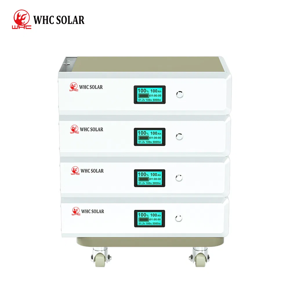 Whc High Voltage Stacked Lithium Battery Modular Design 5kwh 10kwh 20kwh LiFePO4 Battery Pack