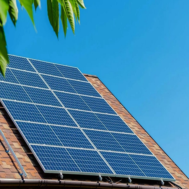 High Voltage 50kw Solar System 50000 Watt Commercial Solar System 50kw Deye Hybrid Solar Energy System with Lithium Battery