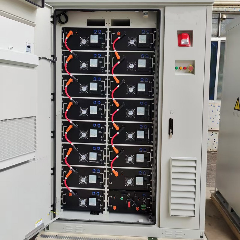 High Voltage DC Lithium-Ion Battery Energy Storage Rack Mounted LiFePO4 Battery System