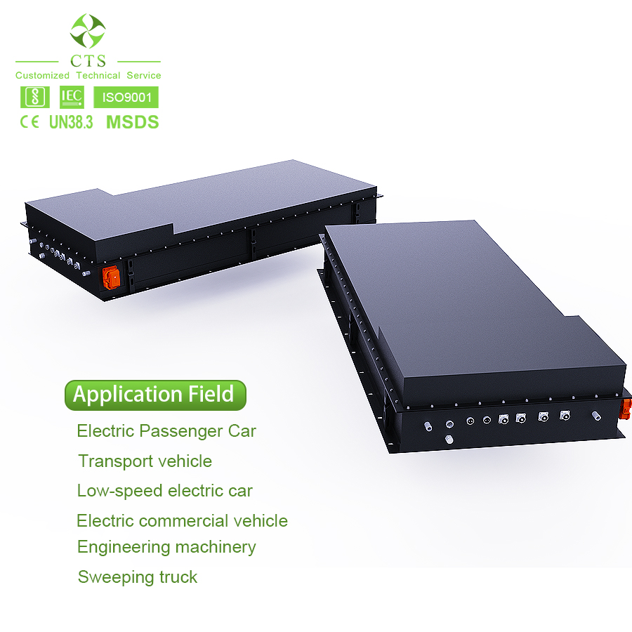 Factory Directly Electric Car Lithium Battery Li-ion Battery 345V 210ah Battery Pack