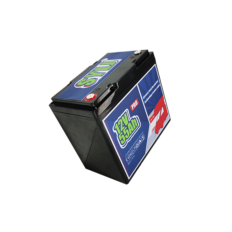 LiFePO4 12.8V 55ah Grade a Deep Cycle Lithium Iron Phosphate Rechargeable Battery for Solar Systems Golf Cart off Grid
