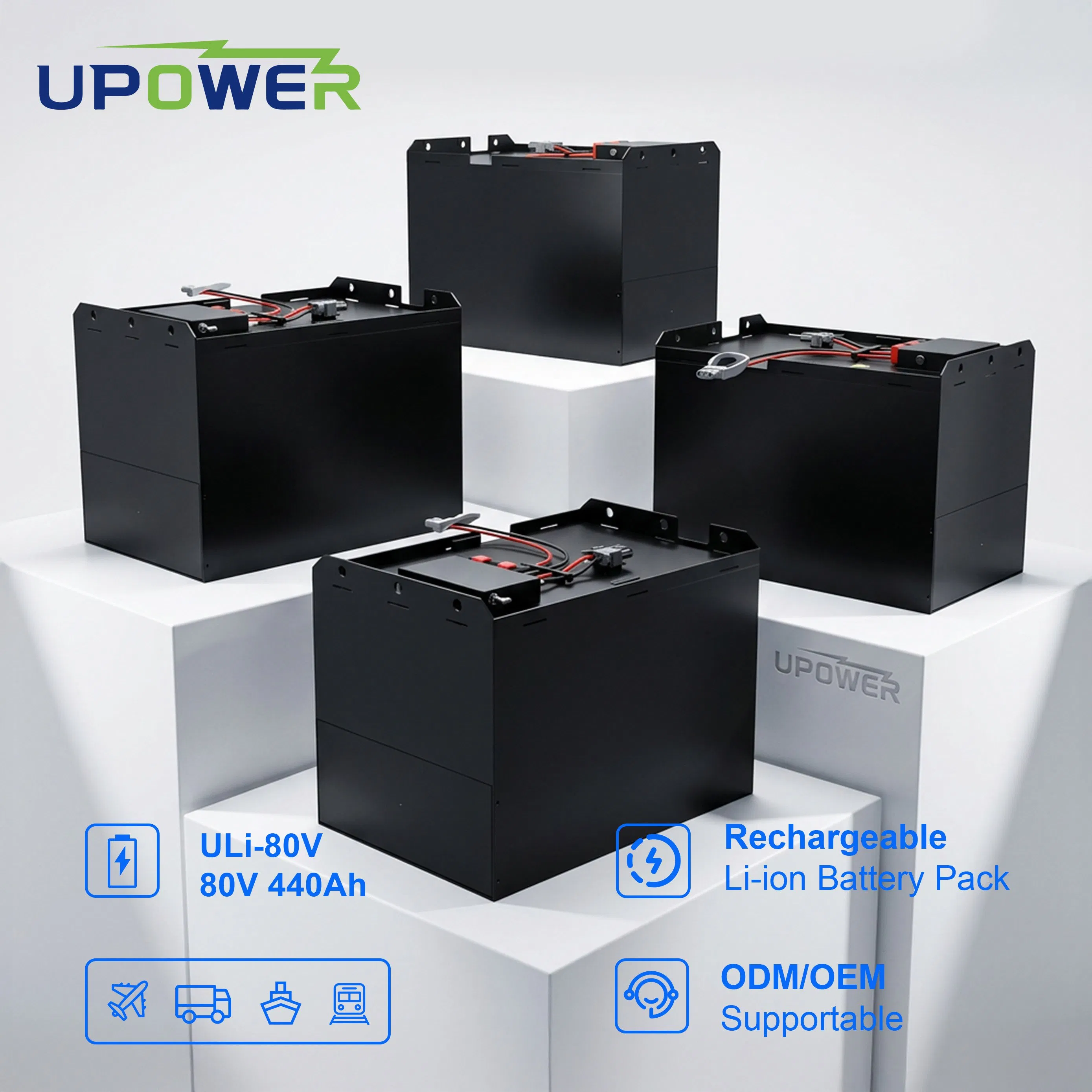 Uli Customizable 80V Lithium Battery for Electric Forklifts and Golf Carts