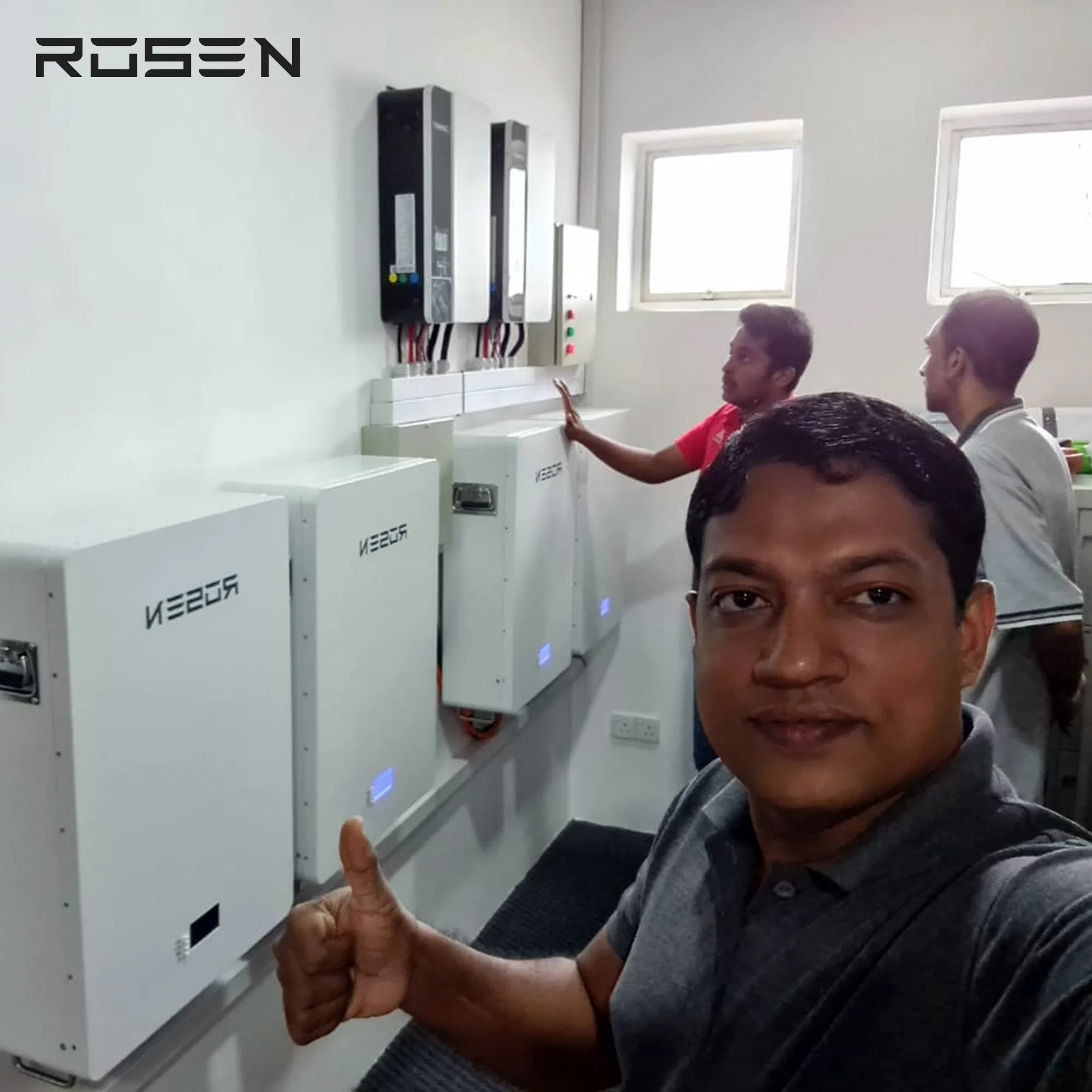 Rosen Solar Energy Storage 48V 51.2V 200ah Lithium Ion Battery Pack