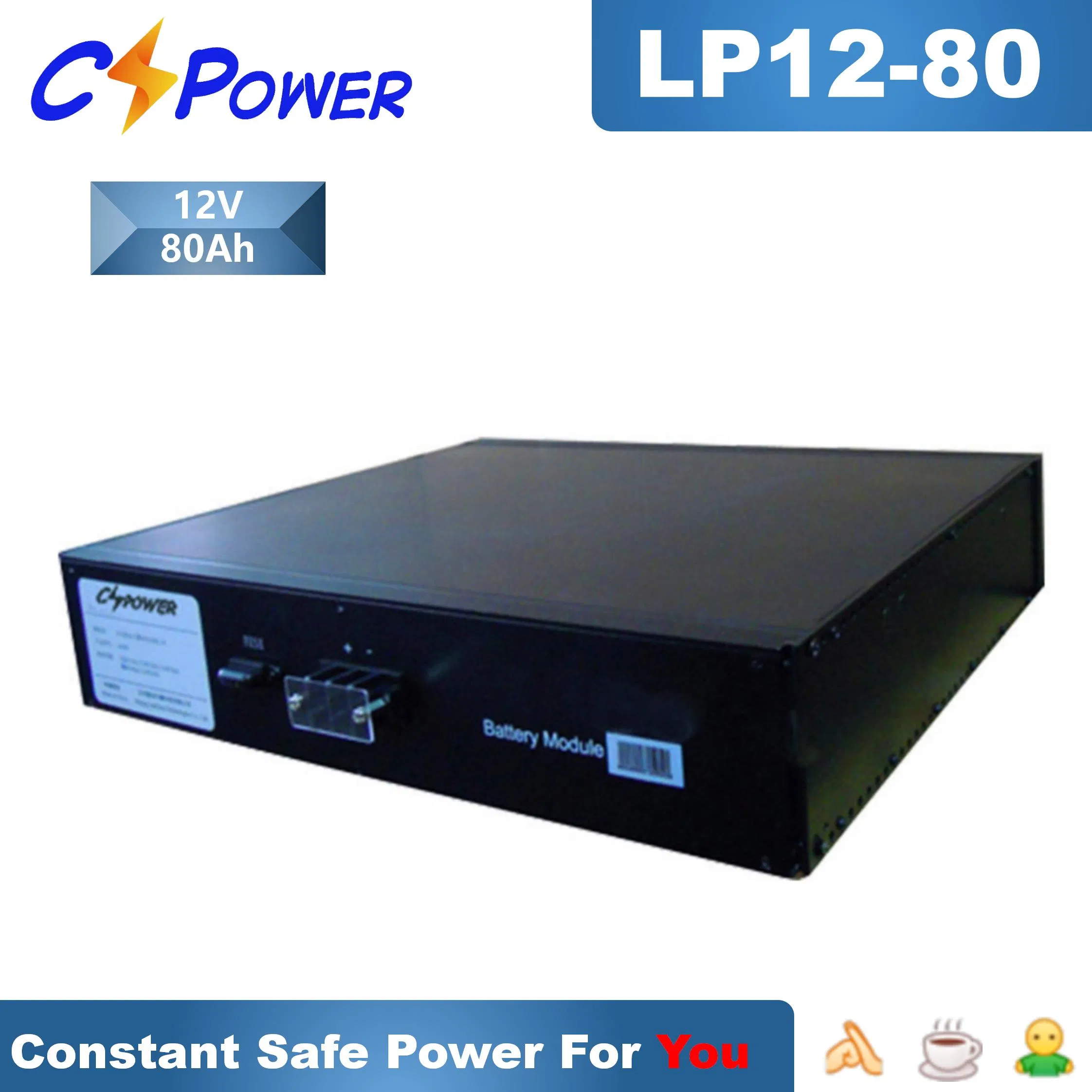 Cspower 48V 40ah Lithium LiFePO4 Battery Pack for Electric Forklift