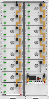 200kwh High-Voltage Lithium Battery Cluster Energy Storage System with CE