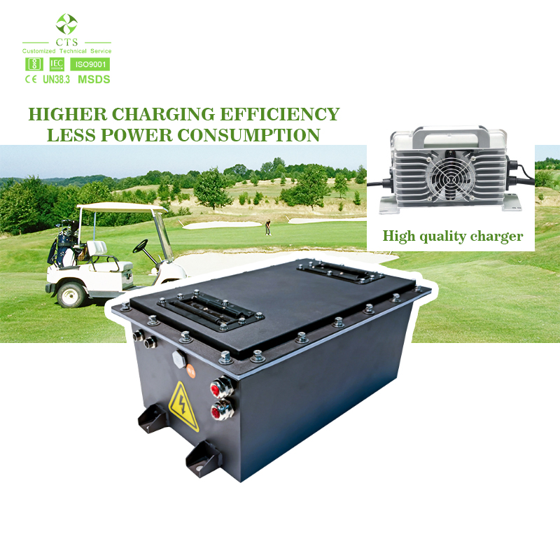 48V 51.2V Golf Cart Battery 48V 105ah 150ah 230ah 5kw 8kw 10kw LiFePO4 Lithium Ion Battery Pack for Golf Cart