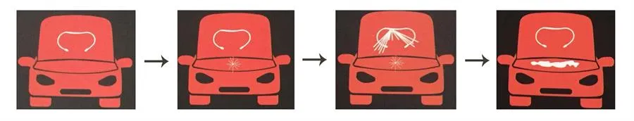 Automatic Fire Suppression Tube