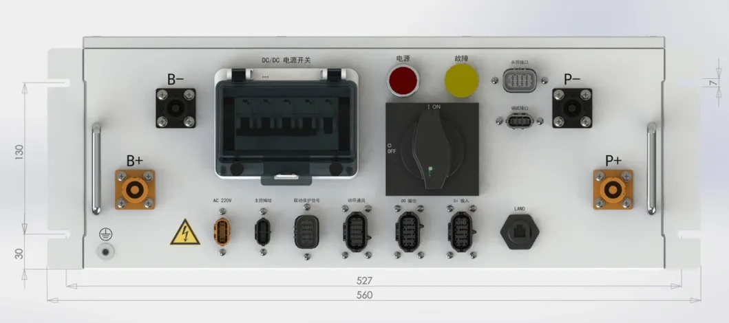 High-pressure box schematic