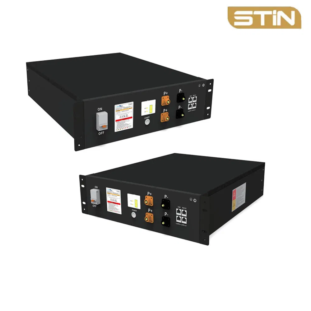 New Arrival Modular Design Home Solar Energy Storage Systems LiFePO4 Lithium Ion 5 Kwh 3u 51.2V 100ah Battery Pack