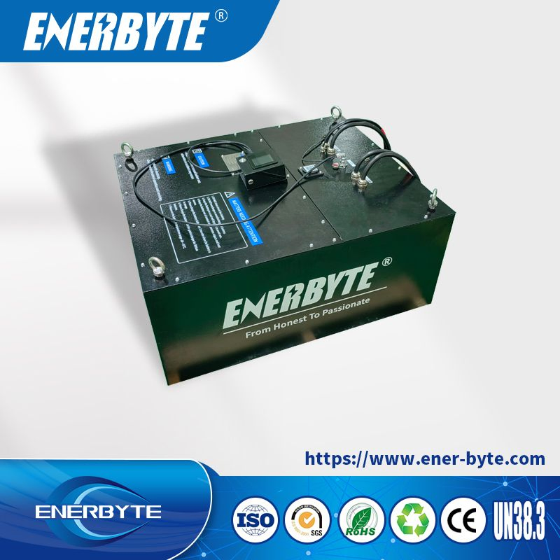 Enerbyte 80V/612ah Lithium /Li-ion /LiFePO4 /Rechargeable Battery for Forklift with CE UL Un38.3 IP65 ISO