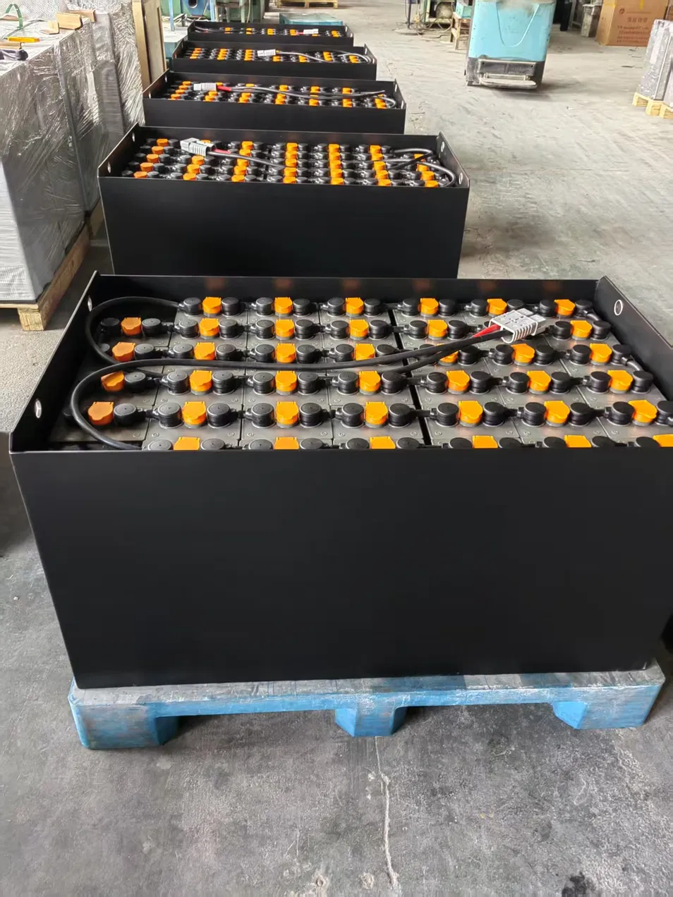 Forklift Battery Detail