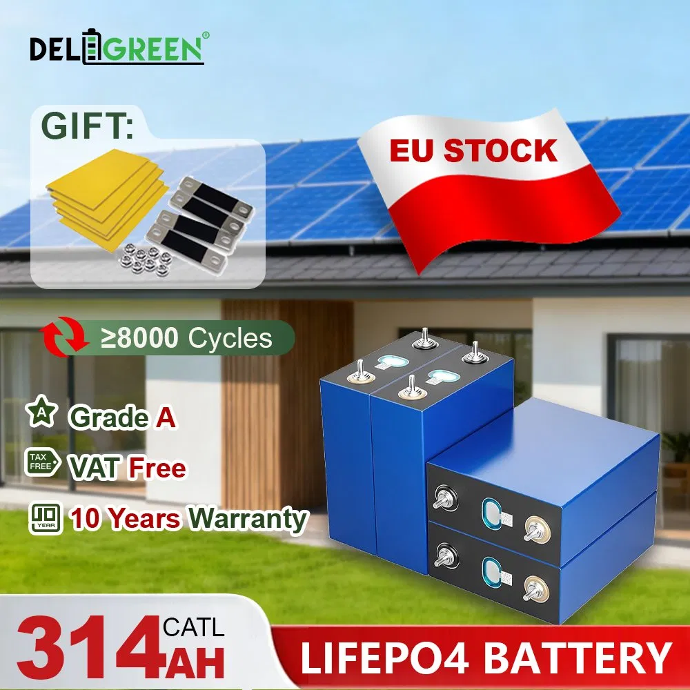 Catl 3.2V 314ah LiFePO4 Cell UL1973 Certified for Heavy-Duty Vehicles &amp; Energy Storage Systems