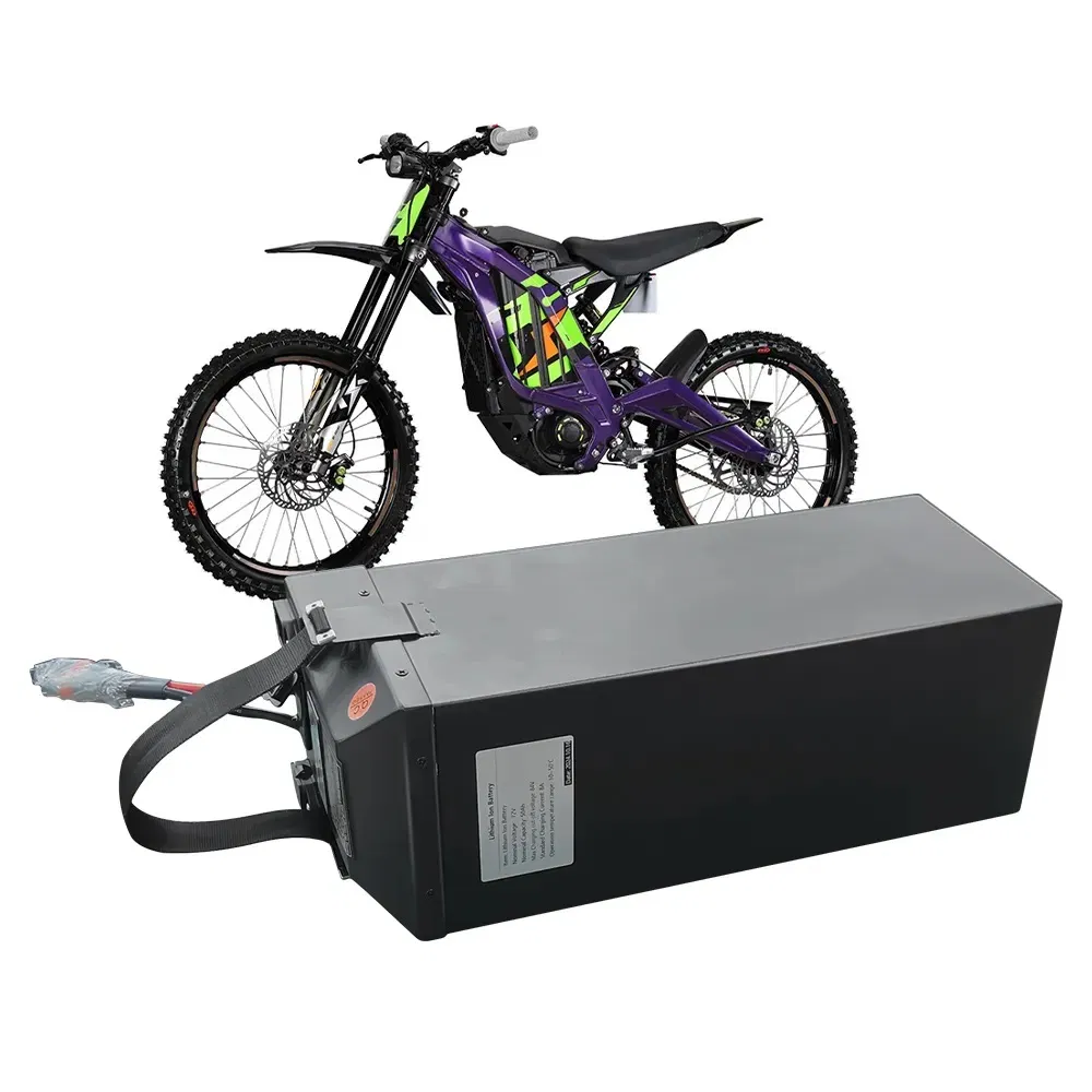 Golf Cart: , 60V, 72V, 100ah 60ah Lithium Batteries. Electric Bicycle: 50ah Lithium-Ion Batteries.
