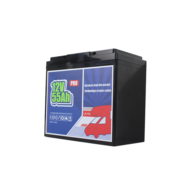 LiFePO4 12.8V 55ah Grade a Deep Cycle Lithium Iron Phosphate Rechargeable Battery for Solar Systems Golf Cart off Grid