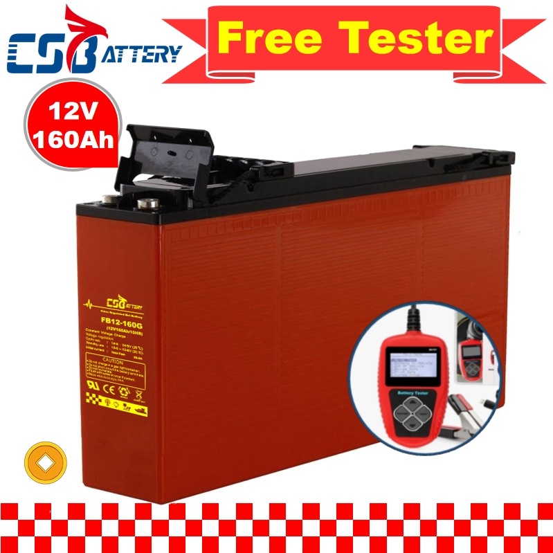 Csbattery 12V 160ah Maintenance Free Gel Battery for UPS/Computer-Backup-Power/Forklift/ Electric-Scooter/AAA
