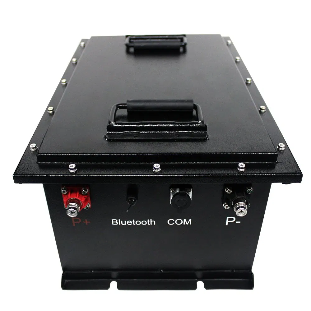 Customized 36V 48V 72V 67ah 105ah 150ah 160ah 200ah Lithium Battery Waterproof Rechargeable LiFePO4 Battery for Golf Carts Evs