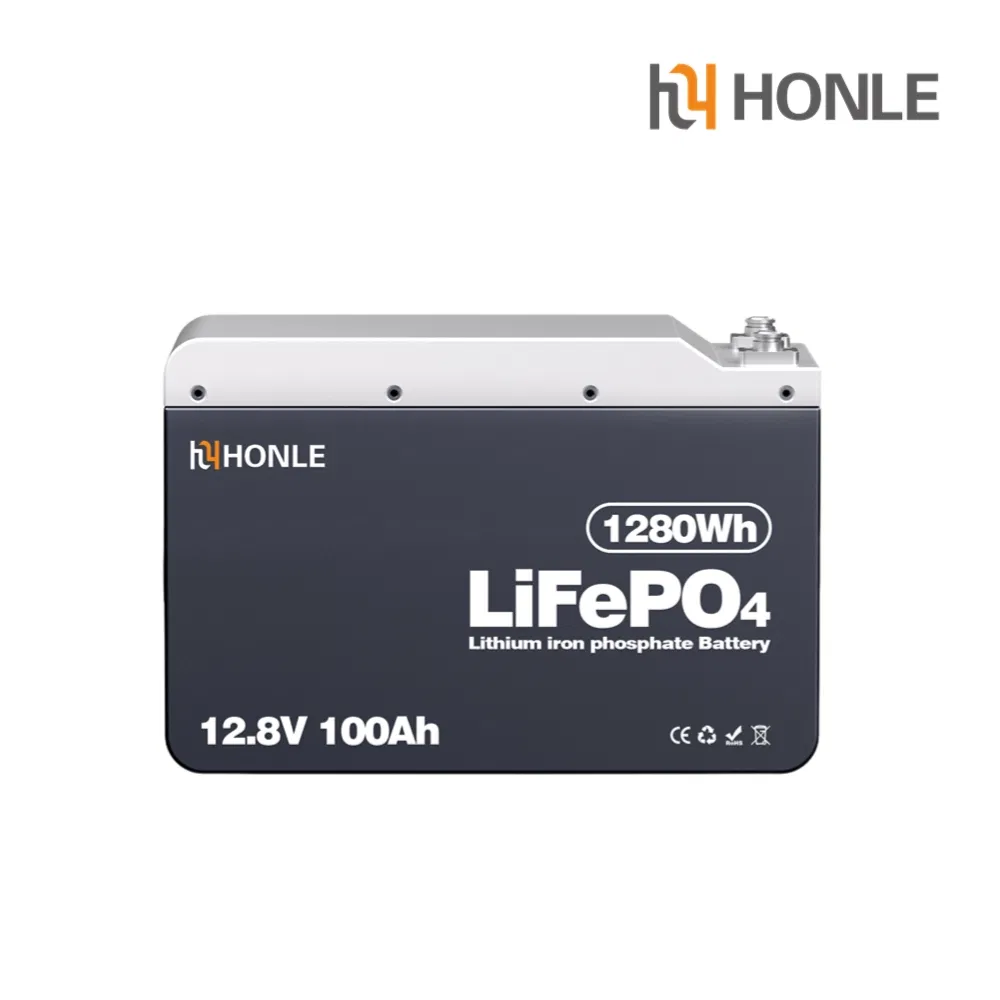 Lithium Cell Solar Power Station High Capacity Rechargeable LiFePO4 Battery Pack for RV Marine Forklift