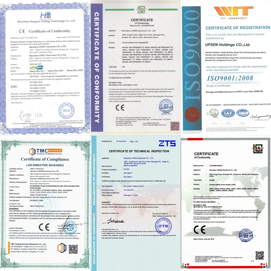 Certification Documents