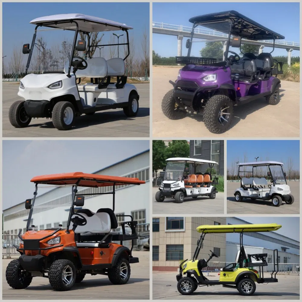 Electric Golf Cart off Road Street Legal 48V 72V Lithium Battery