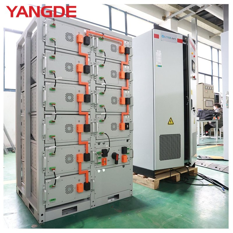 Yangde 100kwh High-Voltage Lithium Battery Cluster Energy Storage System with CE