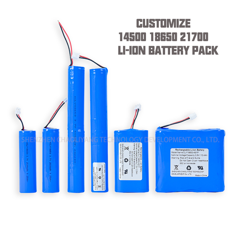Factory-Customized 18650 Lithium Battery The Best Choice for Lighting Fixtures Lithium Battery Pack