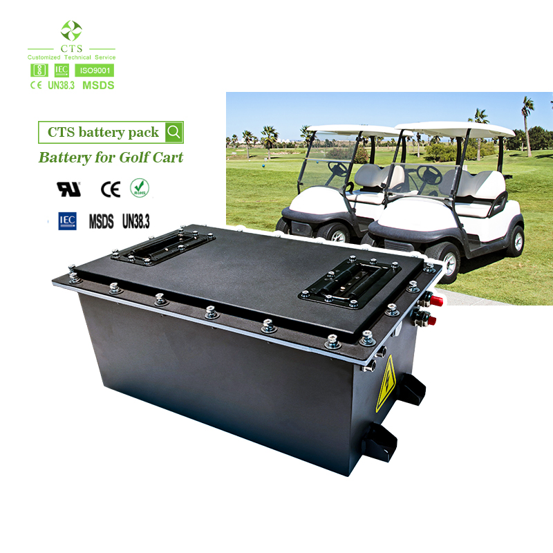 48V 51.2V Golf Cart Battery 48V 105ah 150ah 230ah 5kw 8kw 10kw LiFePO4 Lithium Ion Battery Pack for Golf Cart