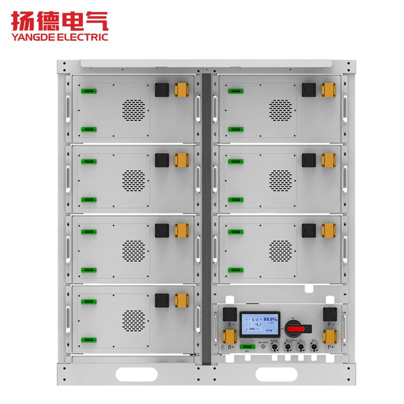 Yangde 100kwh High-Voltage Lithium Battery Cluster Energy Storage System with CE