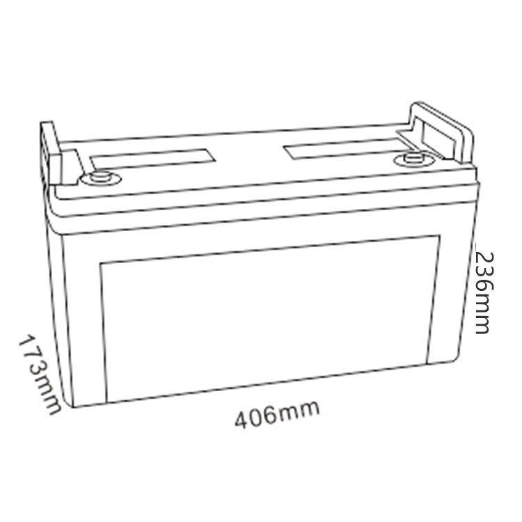 Mhb Mmd110-12 12V 110ah Free Maintenance Deep Cycle Gel Battery Forklift/Golf Cart/Crane/Marine Boat Battery