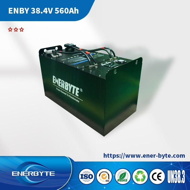 38.4V/560ah Electric LiFePO4 Lithium Ion Battery Maintenance-Free for Electric Forklift/Truck with CE Un38.3