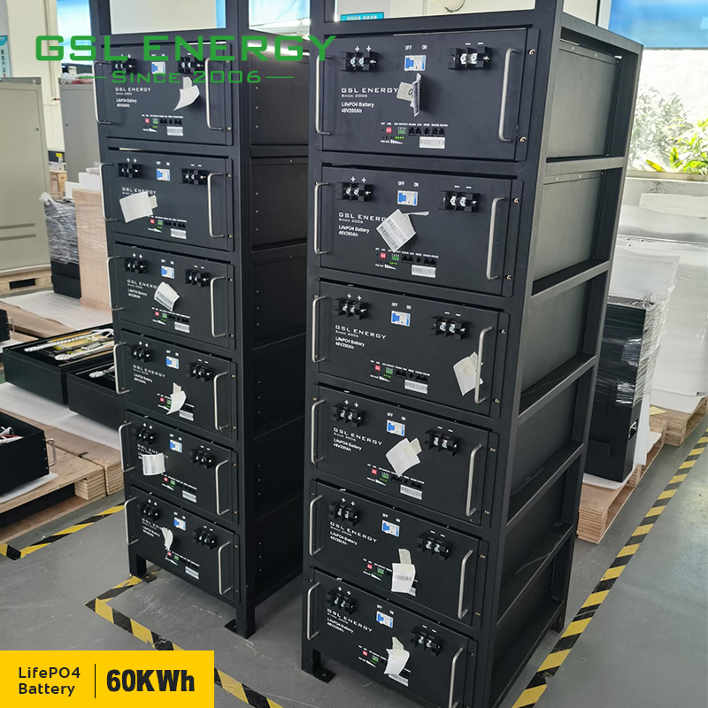 Gsl Ess Energy Storage System Cabinet Solar 20kwh 30kwh 40kwh 50kwh 100kwh 150kwh 48V Lithium Battery Pack
