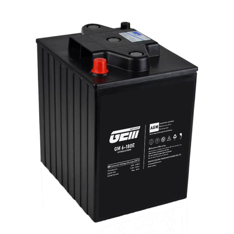 GEM Battery 6V180AH SLA Battery Replaces Camper Golf Cart RV Boat Solar Wind 6V 200ah Golf Cart Gel AGM/Lead Acid Deep Cycle Electric Vehicle Battery