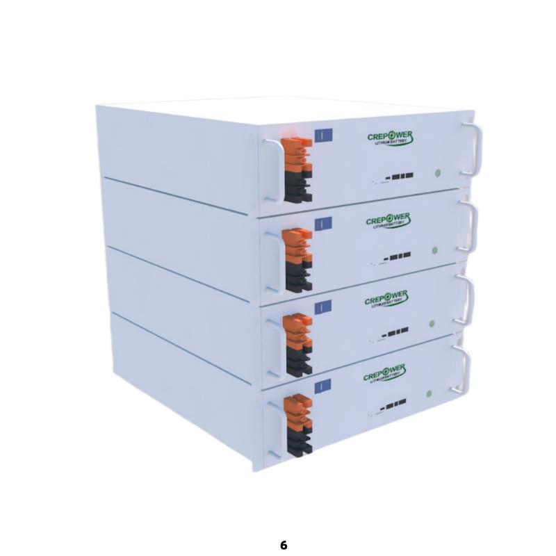 LiFePO4 E-Bike Forklift Truck Lithium Ion 48V 50ah 3u Rack Storage Battery