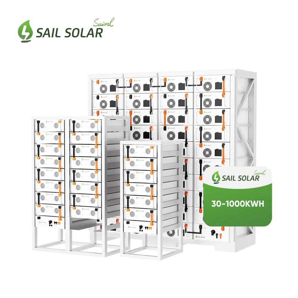 Sail Solar C&I 250kw 500kw Solar Panel System Hybrid off Grid Solar Energy System Storage Systems With1.2mwh High Voltage Lithium Battery