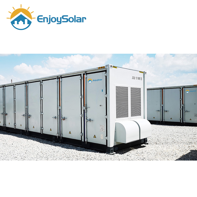 Enjoy Solar Customized Lithium Integrated Solar Ess Container Energy Storage System for High Voltage 2MW/4mwh Lithium Titanate Batteries