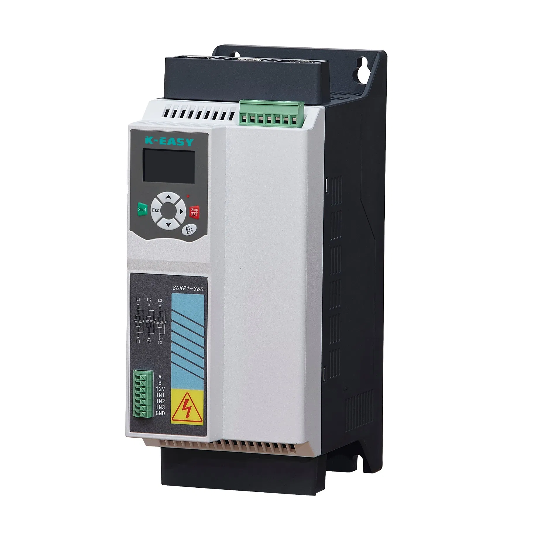 18.5kw 22kw 30kw 37kw Arrancador suave eléctrico inteligente incorporado con bypass para bomba