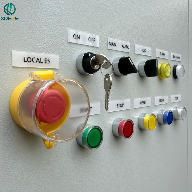 Panel de Control de Frecuencia Variable IP55 Placa de Control PLC para Sistema HVAC