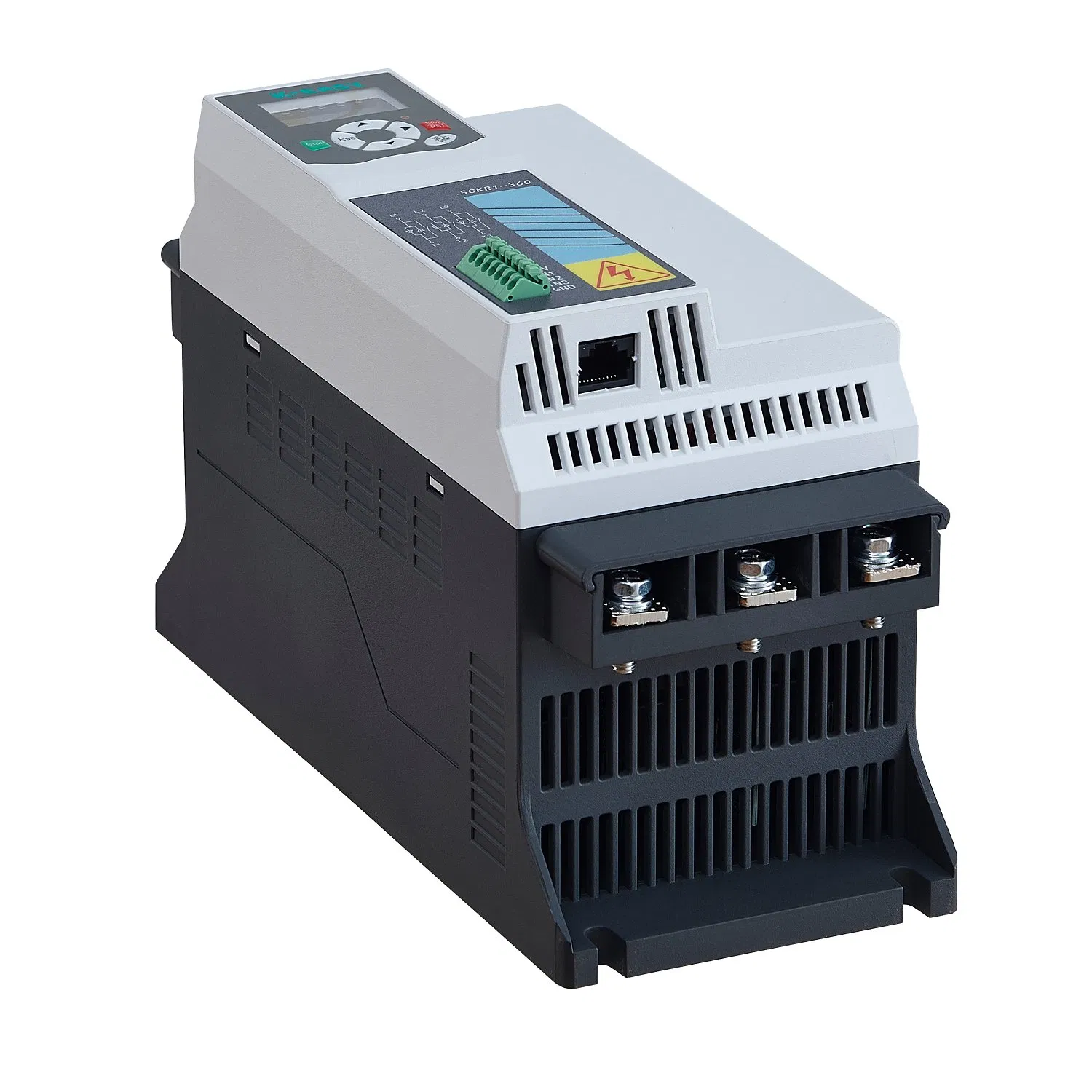 18.5kw 22kw 30kw 37kw Arrancador suave eléctrico inteligente incorporado con bypass para bomba