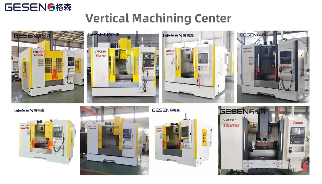 Torno Vertical CNC 3 Centro de Fresado y Perforación Usado para Operaciones Industriales de Alta Carga