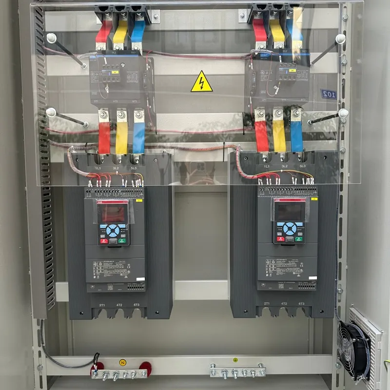 160kw Armario de Arrancador Suave de Motor de Alta Potencia para Bombas y Ventiladores Industriales