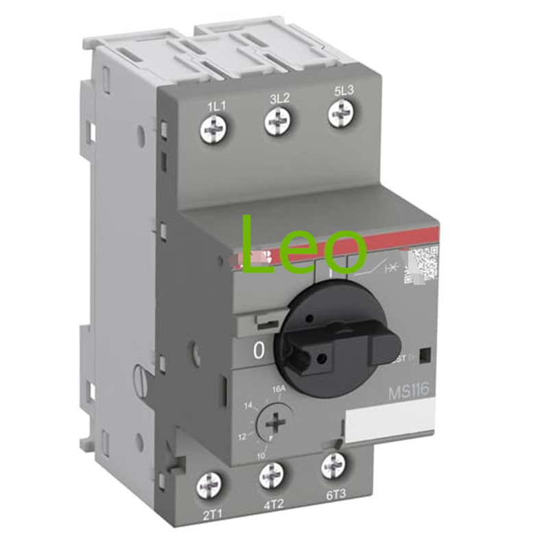 Ms116 Arrancadores Manuales de Motor 0.10 a 32 con Protección Térmica y Electromagnética Ms116-4.0 1sam250000r1008 Interruptor