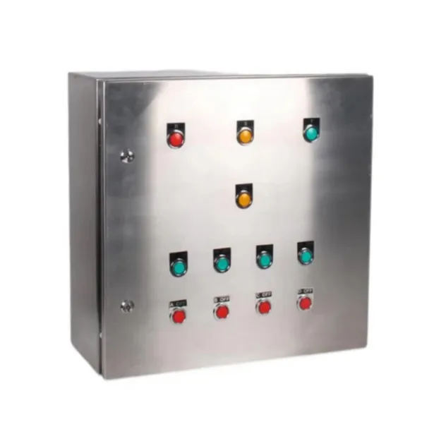 Panel de control de variador de frecuencia industrial para ahorro de energía en planta de energía