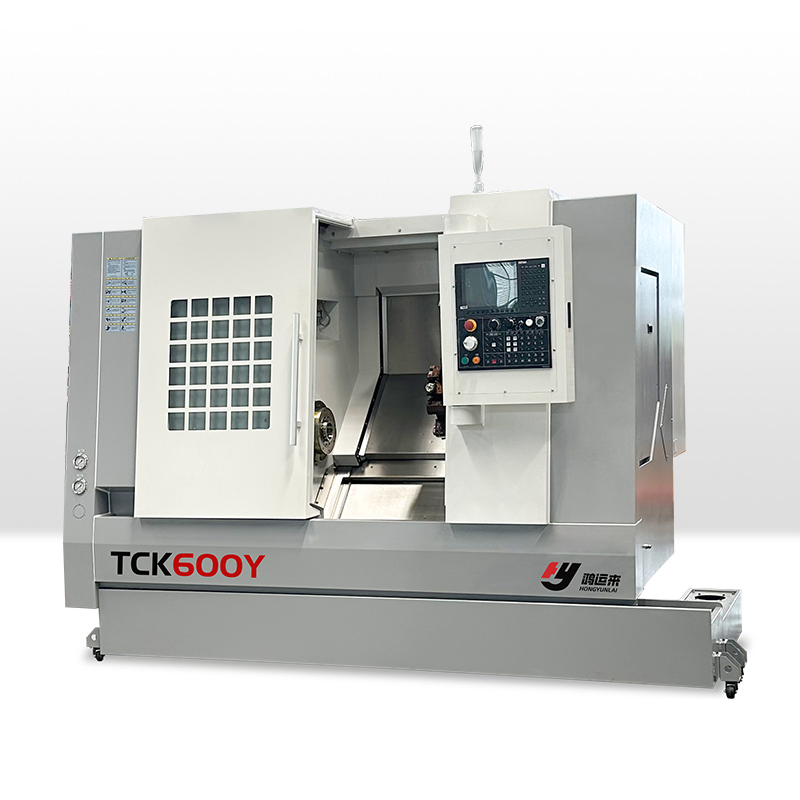 Centro de Torneado CNC con Sub Eje de Fresado Tck600y Bmt55 5.5kw Motor