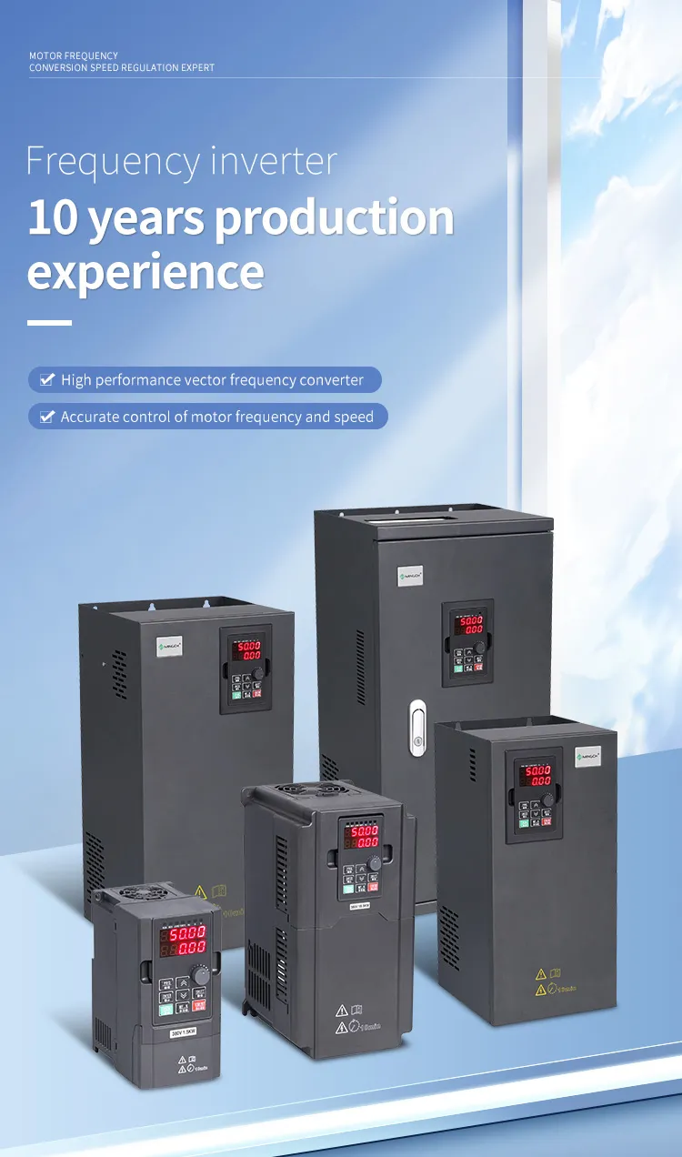50/60Hz 3 Fase 380V 30K Inversor de Frecuencia Variable para Motor Eléctrico